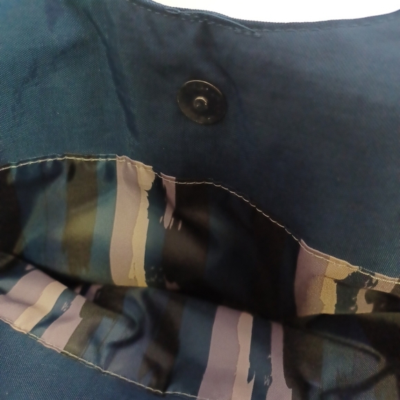 LUG Carry-On Shoulder Bag Quilted Retired ROMPER Navy Diaper Baby Bag VGC - Picture 12 of 16